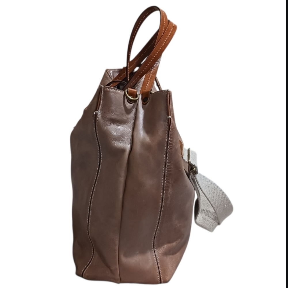 Cavalcanti Florence 1958 Leather Tote Satchel - Picture 5 of 15